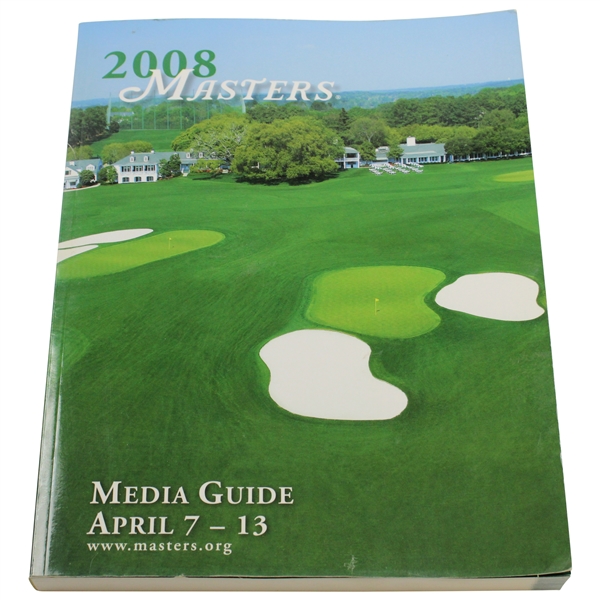 2008 Masters Tournament Official Media Guide/Book