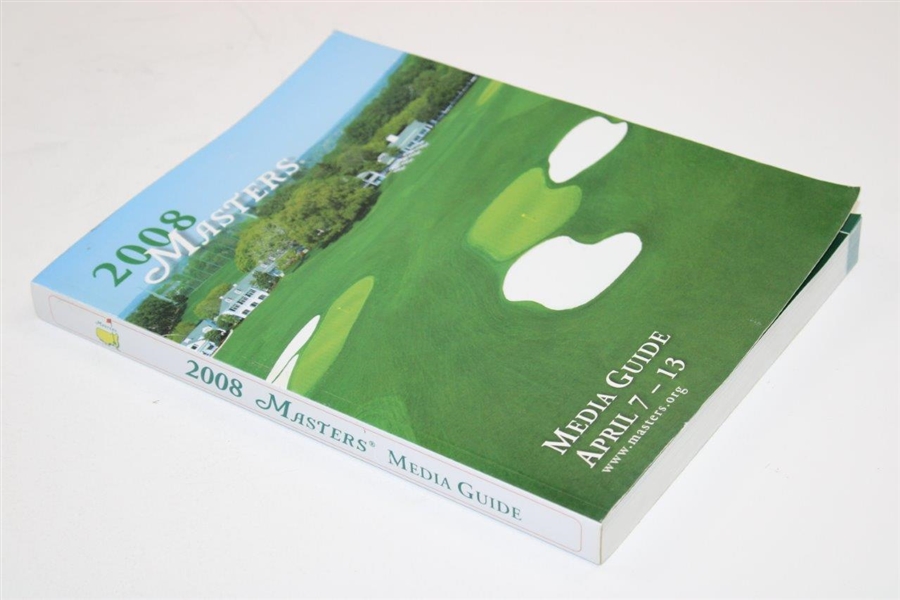2008 Masters Tournament Official Media Guide/Book