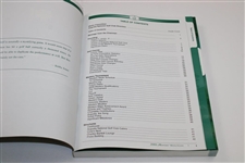 2008 Masters Tournament Official Media Guide/Book