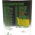 1986 Masters Tournament Commemorative Glass