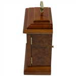 2013 Augusta National Golf Club Ltd Ed Employee Masters Gift Burlwood Clock in Box