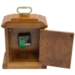 2013 Augusta National Golf Club Ltd Ed Employee Masters Gift Burlwood Clock in Box