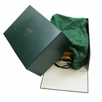 2013 Augusta National Golf Club Ltd Ed Employee Masters Gift Burlwood Clock in Box