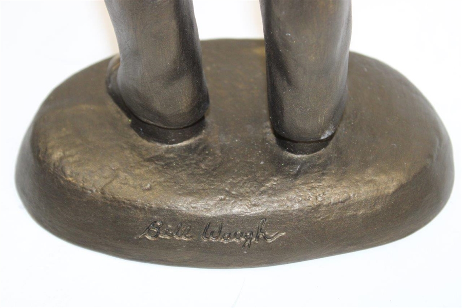 Old Tom Morris Ltd Ed No. 1 Ceramic Statue with Willie Park Club by Artist Bill Waugh