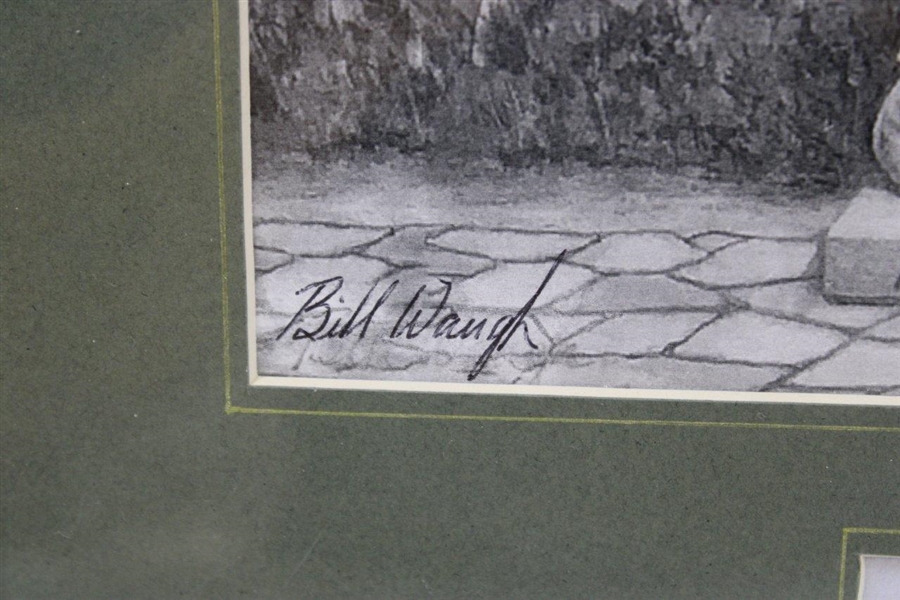 2017 Arnold Palmer Invitational Original Presentation Sample Signed by Artist Bill Waugh