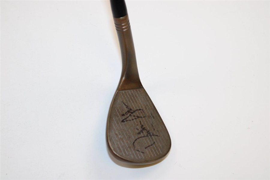 Dustin Johnson Twice Signed TaylorMade DJ Personal Wedge - Golf4Her Collection JSA ALOA