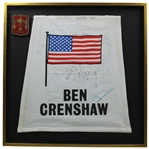 Ben Crenshaws Personal 1981 Ryder Cup Used Full Team Signed Caddie Bib - Golf4Her Collection JSA ALOA
