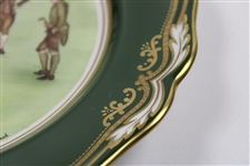 Spode Porcelain Plate Depicting Nicola Blood Painting