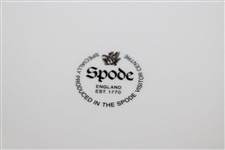Spode Porcelain Plate Depicting Nicola Blood Painting