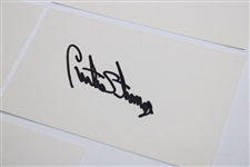 US Open Champs Venturi, Irwin, Graham, Green, Janzen & Strange Signed Cards JSA ALOA
