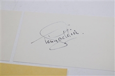 US Open Champs Casper, Furyk, Pate, Miller, Nelson & Jacklin Signed Cards JSA ALOA