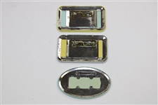 1983, 1984 & 1985 Masters Tournament Support Badges #60, #57 & #22