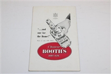 1955 Walker Cup at St Andrews Official Program with Order of Play Sheet