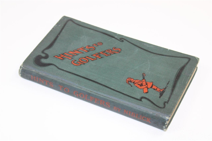 1903 Hints To Golfers By Niblick Book - 5th Edition