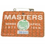 1977 Masters Tournament SERIES Badge #20101 - Tom Watson Winner
