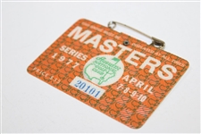 1977 Masters Tournament SERIES Badge #20101 - Tom Watson Winner