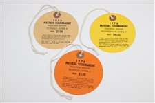 1976 Masters Tournament Monday, Tuesday, & Wednesday Tickets