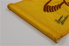 Bruce Devlin Signed Embroidered Eagle Vail Course Flag JSA ALOA