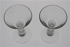 Pair of Classic Augusta National Golf Club Cordial Glasses