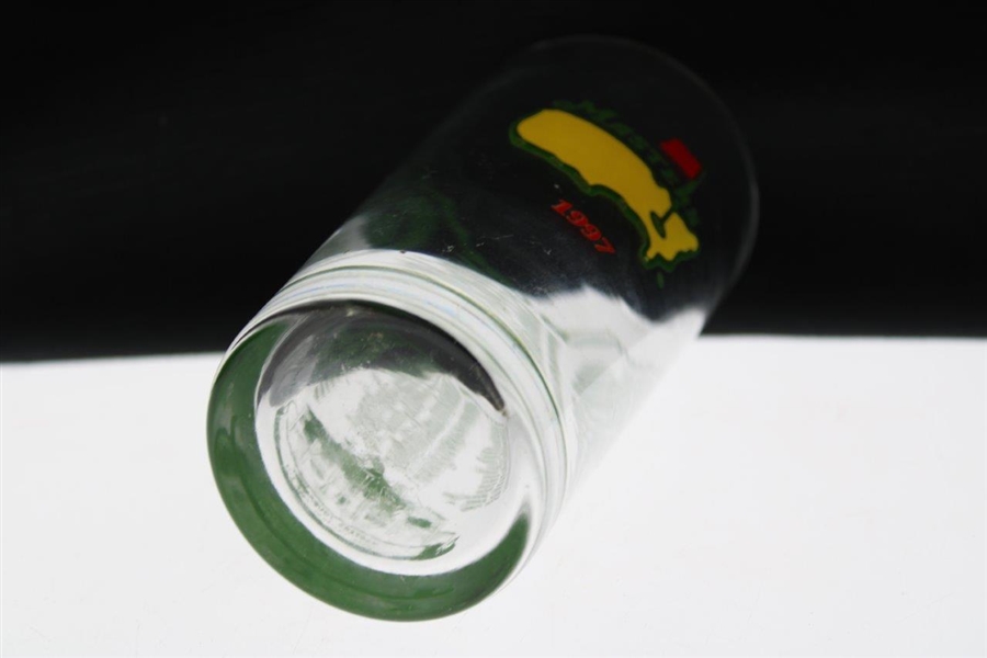 1997 Masters Tournament Commemorative Glass - Tiger Woods First Masters Win