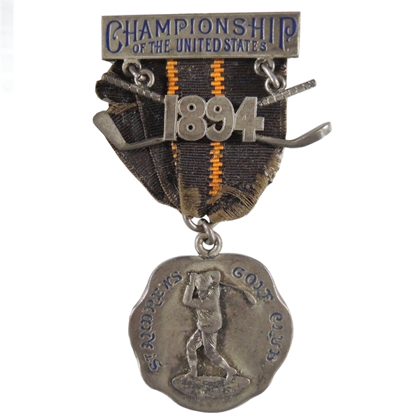 1894 Championship of the United States Runner-Up Medal Won by CB MacDonald