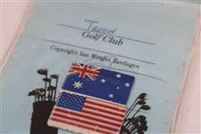 Troon Golf Club Ryder Cup Yardages by Two Bags Yardage Guide
