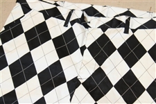 John Daly LoudMouth Black & White Checkered Golf Pants