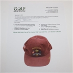 Official 1999 Ryder Cup at The Country Club Team USA Hat - Linn Strickler Collection