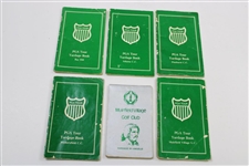 Muirfield Village GC Yardage by Angelo Guide w/Five (5) PGA Tour Guides - Linn Strickler Collection