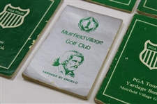 Muirfield Village GC Yardage by Angelo Guide w/Five (5) PGA Tour Guides - Linn Strickler Collection