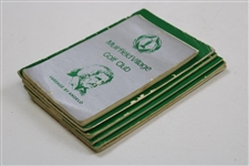 Muirfield Village GC Yardage by Angelo Guide w/Five (5) PGA Tour Guides - Linn Strickler Collection