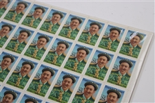 Unused Sheet Of 50 Francis Ouimet 25 Cent United States Postal Stamps - 1988