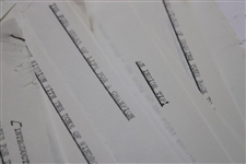Henry Cotton Signed Letter & Author's Manuscript For Book 'Thanks for the Game' JSA ALOA