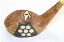 MacGregor Chiefton Steel Shafted Fancy Face Driver with Brass Sole Insert
