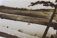 Pair of Early Pine Valley Sepia Tone Oversize 11 X 14 Photos 