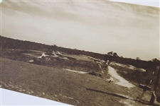 Pair of Early Pine Valley Sepia Tone Oversize 11 X 14 Photos 