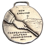 New England Professional Golfers Organization Sterling Silver Golf Medal - Maurice Kearney