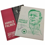 Arnold Palmer Signed 1976 Parade of Stars Program with Dogwood Arts Festival Program JSA ALOA