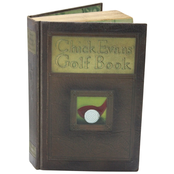 Charles 'Chick' Evans, Jr. Signed 1921 Special Subscription Edition 'Golf Book' #480/999 JSA ALOA