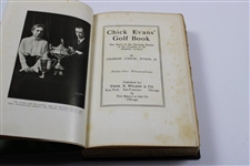 Charles 'Chick' Evans, Jr. Signed 1921 Special Subscription Edition 'Golf Book' #480/999 JSA ALOA