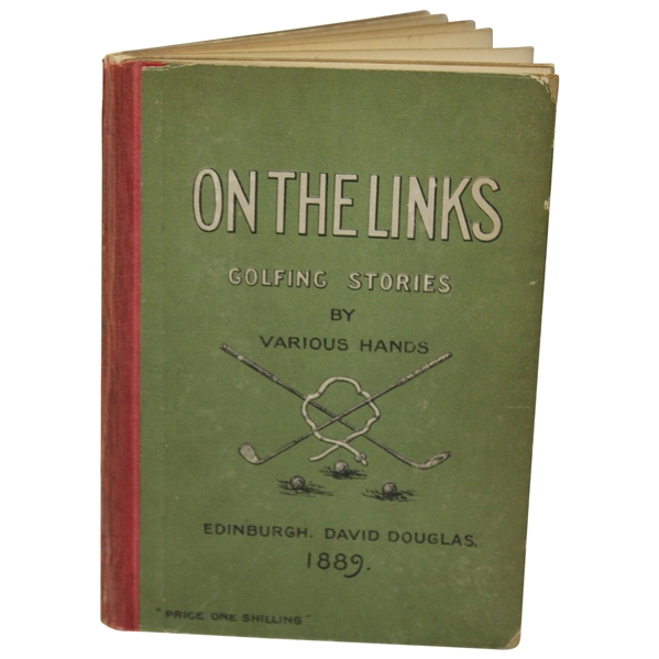 1889 'On the Links' by William Angus Knight Book From Joe Murdoch Library
