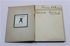 1889 'On the Links' by William Angus Knight Book From Joe Murdoch Library
