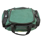 Masters Tournament Logo Used Green Roller Duffel Bag