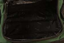 Masters Tournament Logo Used Green Roller Duffel Bag
