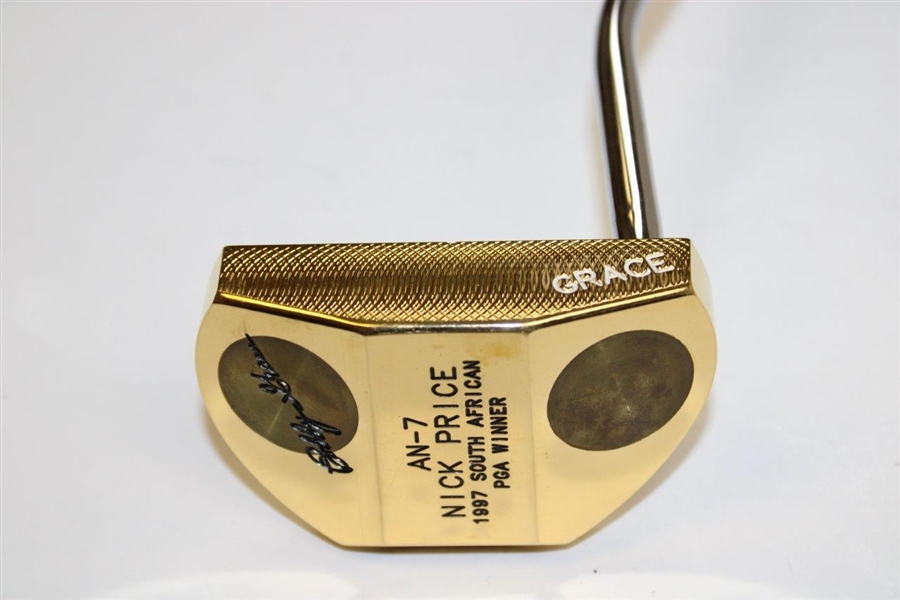 Nick Price 1987 South African PGA Winner Bobby Grace Gold Putter