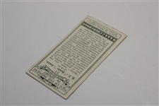 Bobby Jones WA & AC Churchman 'Men of the Moment in Sport' Tobacco Card #27