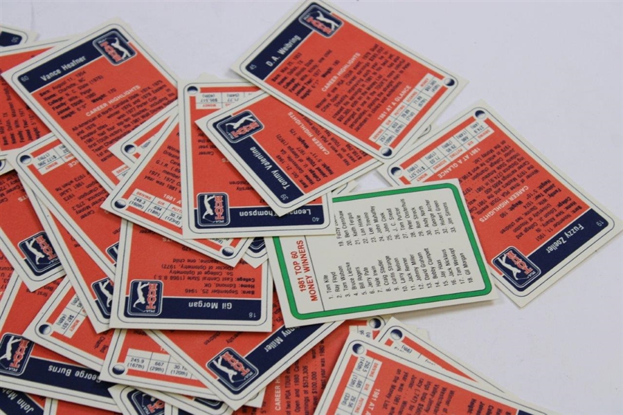 1982 Donruss PGA Tour Full Set Golf Cards