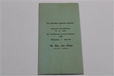 c. 1958 Oh-Oh Bonnie Has Read About You Folded Card of Congratulations To Bobby Jones