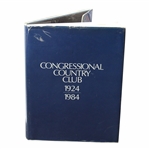 1924-1984 History of Congressional Country Club Book