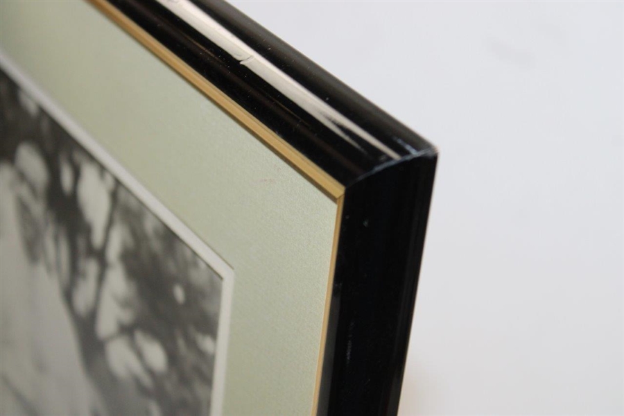 Walter Hagen Signed Large Sepia Tone Photo Photo - Framed JSA ALOA